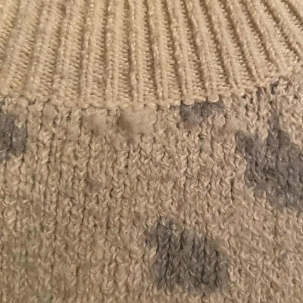 Christian Siriano sweater Women's size Large L, ombre leopard print fabric blend - Picture 8 of 10